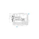 BADUJET Vogue Fertigmontagesatz mit weißer LED |...