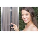 Dusche Bahama WPC | OHNE PLATTFORM