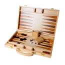 Backgammon Holz braun 48 x 38 cm