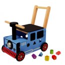 Kinderwagen und Zug Junior blau/schwarz
