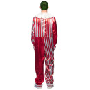 Killer Clown Kostüm Herren rot/weiß Größe 54/56 (XL)