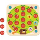 Memory Apfel Lernspiel aus Holz 23-teilig