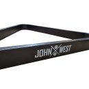 John West Triangel für 57 mm Pool Billardkugeln Holz Schwarz