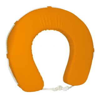 Nautilo Rettungsring Hufeisen aus PVC mit Reißverschluss