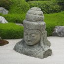 Naturstein Büste Buddha Satna 80 x 36 x 70 cm
