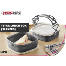 Herzberg 2-Lagige Tetra-Lunchbox