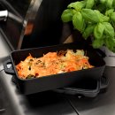 Kombi 2in1 Casserole aus Gusseisen 16x11x4 cm + Deckel...