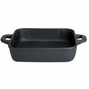 TOP-LINE Angebot - Gusseisenpfanne quadratisch mit 2...