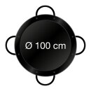 Paella-Pfanne emailliert Ø 100 cm mit 4 Griffen