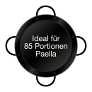 Paella-Pfanne emailliert Ø 100 cm mit 4 Griffen