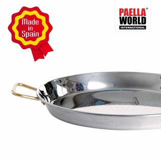 Paella-Pfanne aus Edelstahl Ø 70 cm