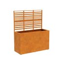 Stahlpflanzgefäß mit Panel Corten COVERRA 2A