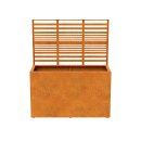 Stahlpflanzgefäß mit Panel Corten COVERRA 2A
