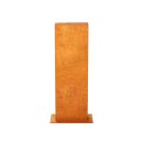 Corten-Gartenplatte ESPADA A2