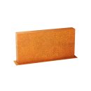 Corten-Gartenplatte ESPADA D1