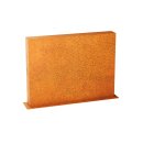 Corten-Gartenplatte ESPADA D2