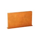 Corten-Gartenplatte ESPADA E2