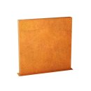 Corten-Gartenplatte ESPADA E4