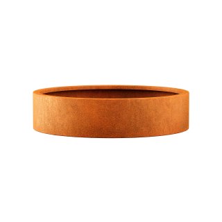 Stahlpflanzgefäß Corten CIRCULO 10
