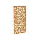 Durchbrochenes Gartenpaneel aus Corten DECORA 1