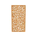 Durchbrochenes Gartenpaneel aus Corten DECORA 1