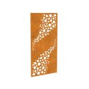 Durchbrochenes Gartenpaneel aus Corten DECORA 11