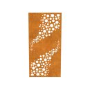 Durchbrochenes Gartenpaneel aus Corten DECORA 11