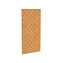 Durchbrochenes Gartenpaneel aus Corten DECORA 4