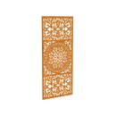 Durchbrochenes Gartenpaneel aus Corten DECORA 5