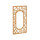 Durchbrochenes Gartenpaneel aus Corten DECORA 6