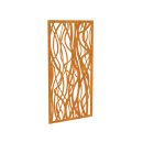 Durchbrochenes Gartenpaneel aus Corten DECORA 9