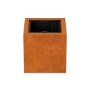 Stahlpflanzgefäß Corten DEPO 1