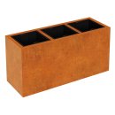 Stahlpflanzgefäß Corten DEPO 10