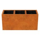 Stahlpflanzgefäß Corten DEPO 10