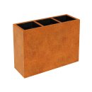 Stahlpflanzgefäß Corten DEPO 11