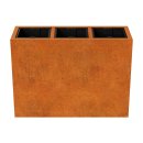 Stahlpflanzgefäß Corten DEPO 11