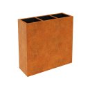 Stahlpflanzgefäß Corten DEPO 12