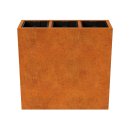 Stahlpflanzgefäß Corten DEPO 12
