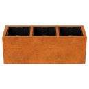 Stahlpflanzgefäß Corten DEPO 9