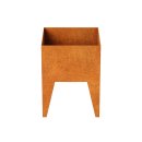 Stahlpflanzgefäß Corten PIERNA 1