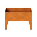 Stahlpflanzgefäß Corten PIERNA 2