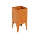Stahlpflanzgefäß Corten PIERNA 4