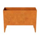 Stahlpflanzgefäß Corten PIERNA 6