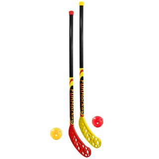 FunHockey Schläger-Set, 2 Schläger und 2 Bälle
