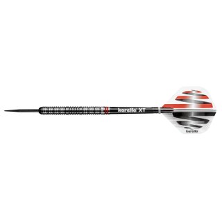 Steeldart Karella HiPower schwarz, 90% Tungsten, 22g oder 24g