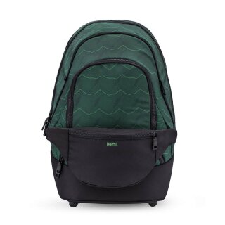 Belmil 2-IN-1 Schultasche & Gürteltasche 2-teilig "Twist of Lime"