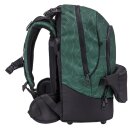 Belmil 2-IN-1 Schultasche & Gürteltasche 2-teilig "Twist of Lime"
