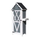 Gartenschrank aus FSC-zertifiziertem Holz - Perfekt für Balkon & Terrasse