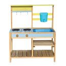 Spielküche aus FSC-zertifiziertem Holz – Fröhlicher Spielspaß mit bunten Details