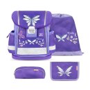 Belmil Classy ergonomisches Schulranzen-Set 4-teilig...